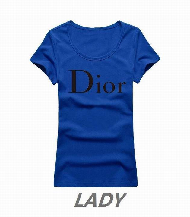Dior short round collar T woman S-XL-024